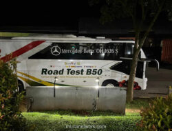 Uji Jalan B50 Dimulai, Truk Hino Tempuh 560 Kilometer Sehari