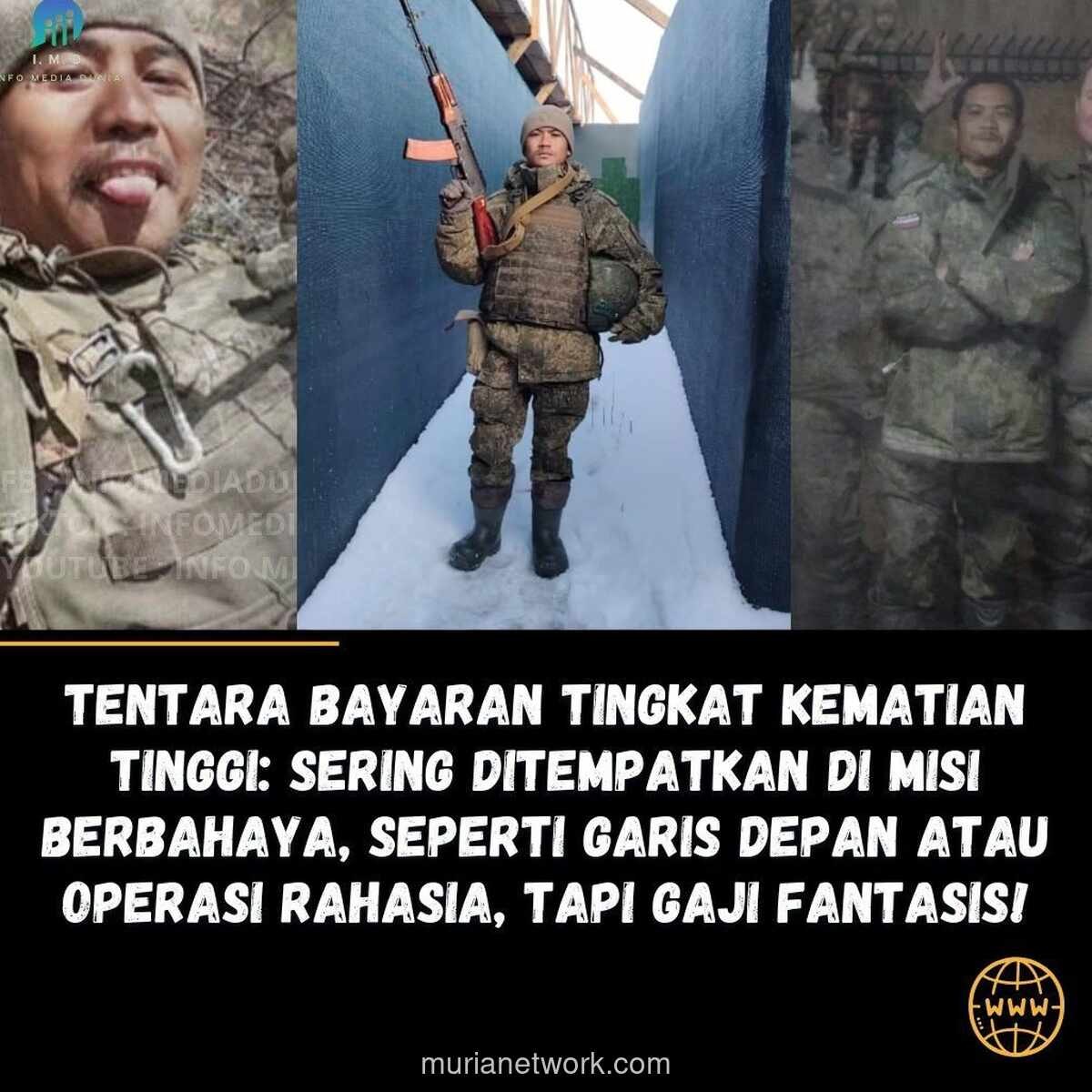 Dari Brimob ke Medan Ukraina: Kisah Rio dan Taruhan Nyawa Sebagai Tentara Bayaran