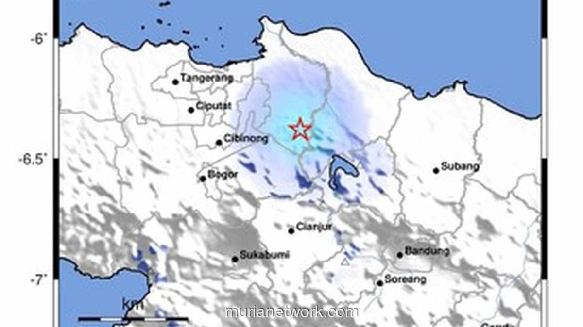 Gempa Magnitudo 2,7 Guncang Bekasi Pagi Ini, Getaran Terasa hingga Cikarang
