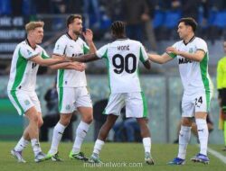 Berardi Buka Lawan, Gol Bunuh Diri dan Kone Pastikan Sassuolo Gasak Pisa 3-1