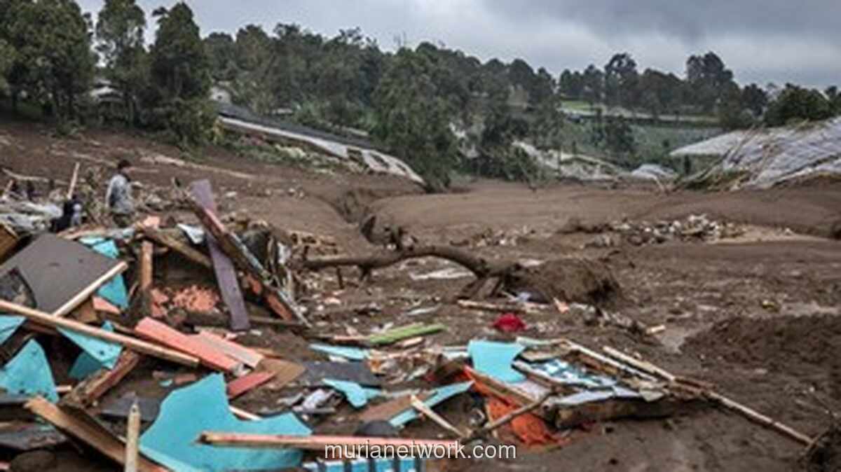 Longsor Dahsyat di Bandung Barat Tenggelamkan Puluhan Rumah, Korban Jiwa Dikhawatirkan