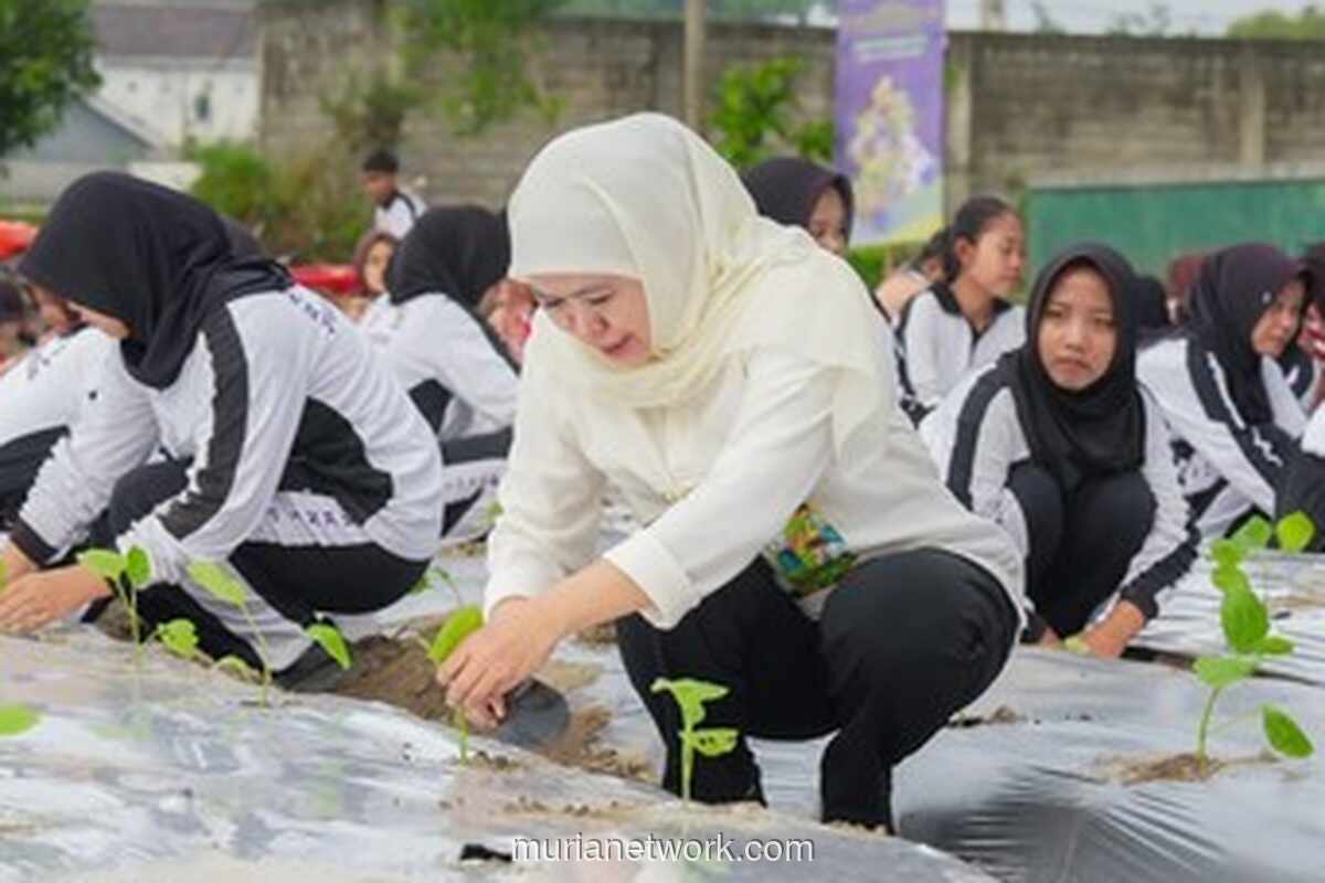 Sekolah di Jatim Pecahkan Rekor, Ribuan Siswa Turun Tangan untuk Ketahanan Pangan