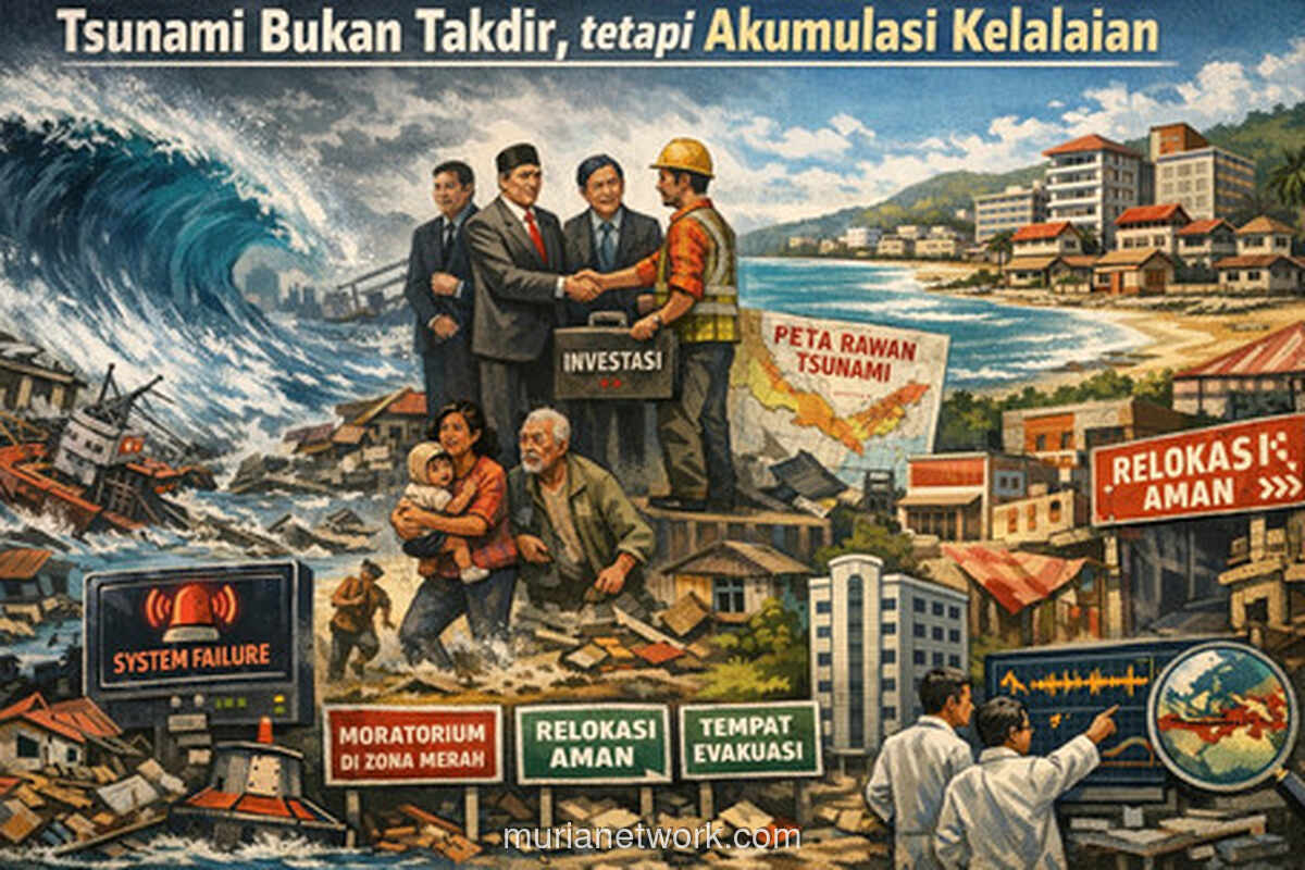 Tsunami Berulang, Zona Merah Tetap Dibangun: Kapan Negara Berani Bertindak?