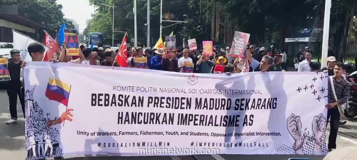 Solidaritas di Trotoar Jakarta: Suara untuk Venezuela Bergema dari Jauh