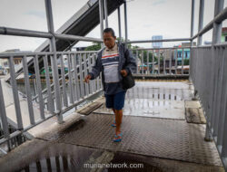 JPO Daan Mogot Ditambal Darurat Usai Viral di Medsos