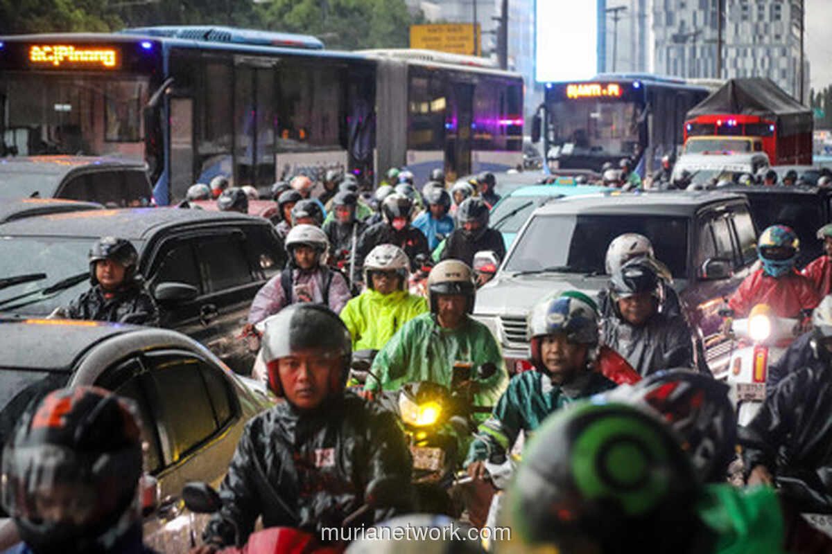 Hujan Deras Pagi Ini, Pancoran Lumpuh Total