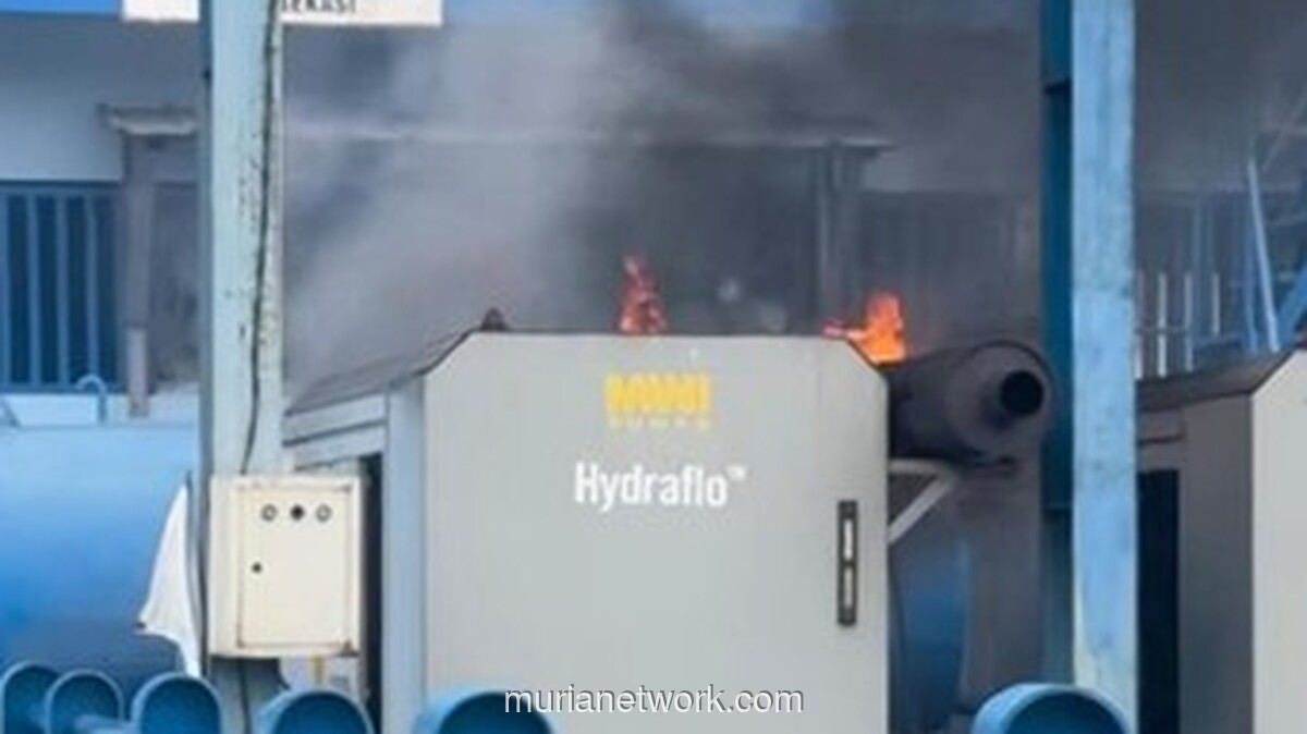 Mesin Pompa Terbakar di Bekasi, Wali Kota Turun Langsung Pantau Dampak Banjir