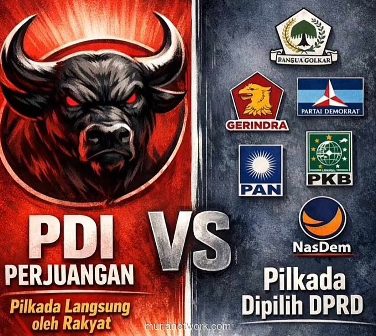 PDIP, Banteng Terakhir di Tengah Sunyinya Demokrasi