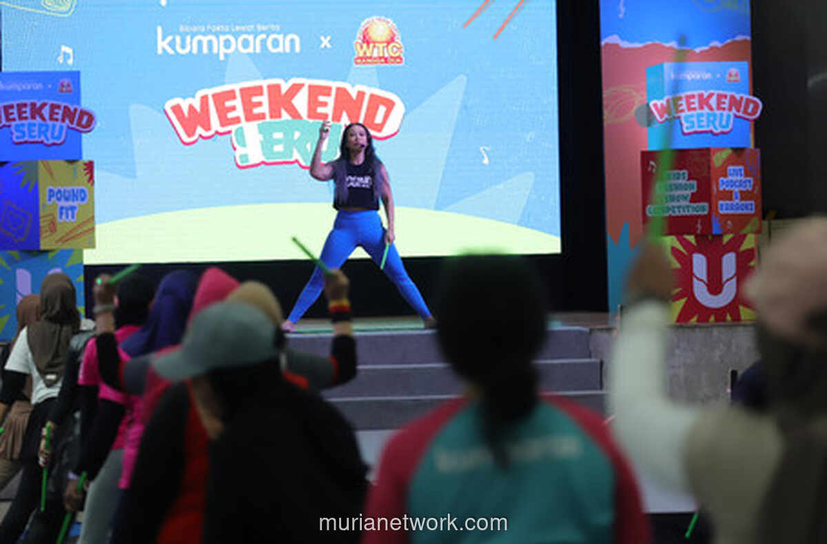 Ripstix Bergema, Semangat Menggelegar: Pound Fit Serbu WTC Mangga Dua