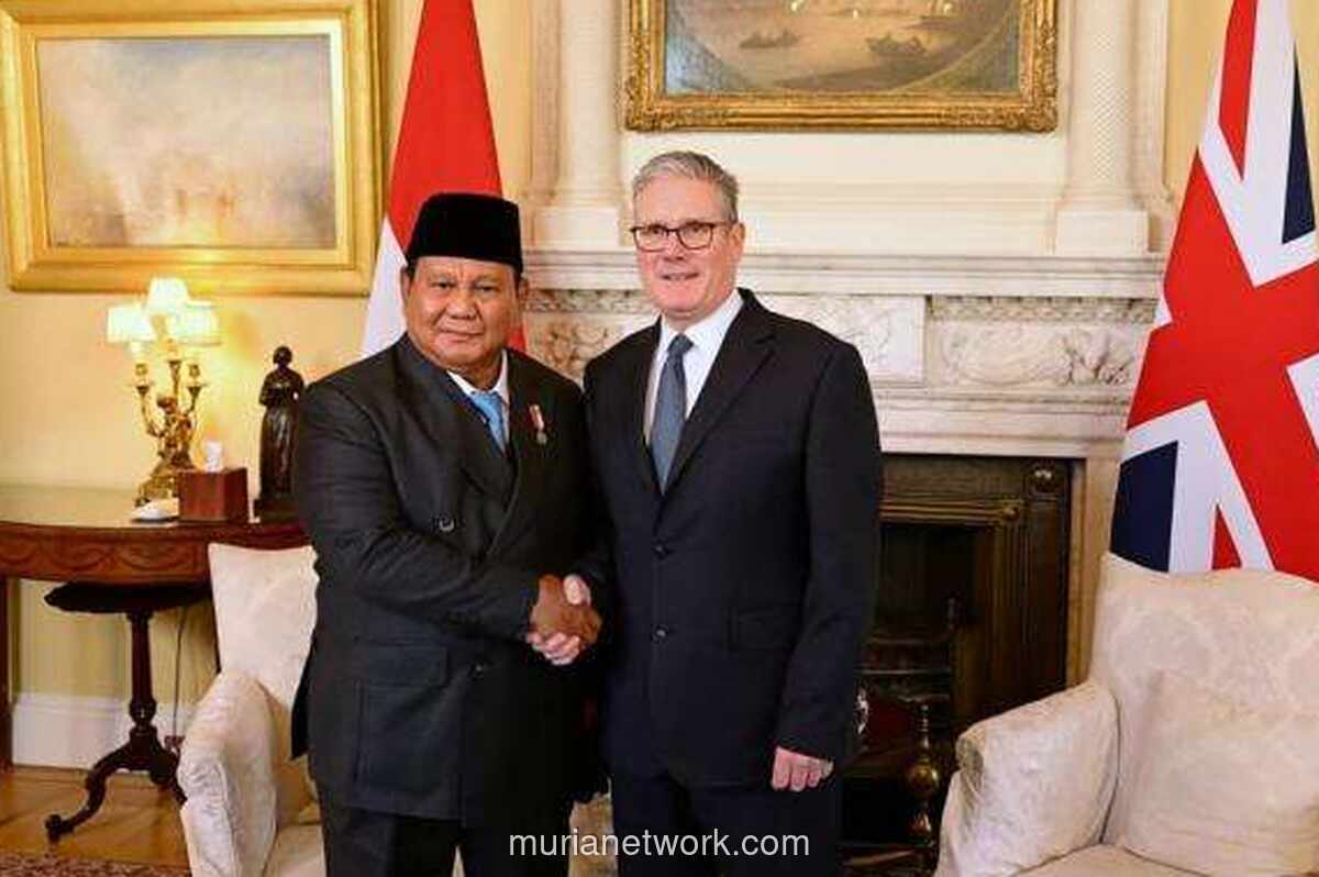 Prabowo dan Starmer Perkuat Kemitraan Strategis di Tengah Hujan London