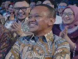 Mutiara dari Timur: Bahlil Lahadalia Tersipu Saat Dijuluki Kolega di Acara Natal Nasional