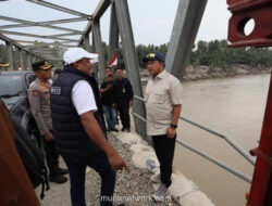 Mendagri Tinjau Kerusakan Jembatan di Bireuen, Pastikan Dana TKD Dikembalikan untuk Pemulihan