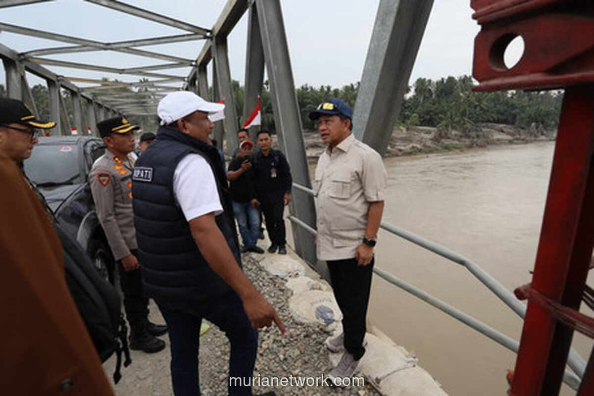 Mendagri Tinjau Kerusakan Jembatan di Bireuen, Pastikan Dana TKD Dikembalikan untuk Pemulihan
