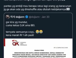 Anjloknya IHSG Berujung Pembersihan di BEI dan OJK, Netizen: Cuma Tunduk pada Konglomerat