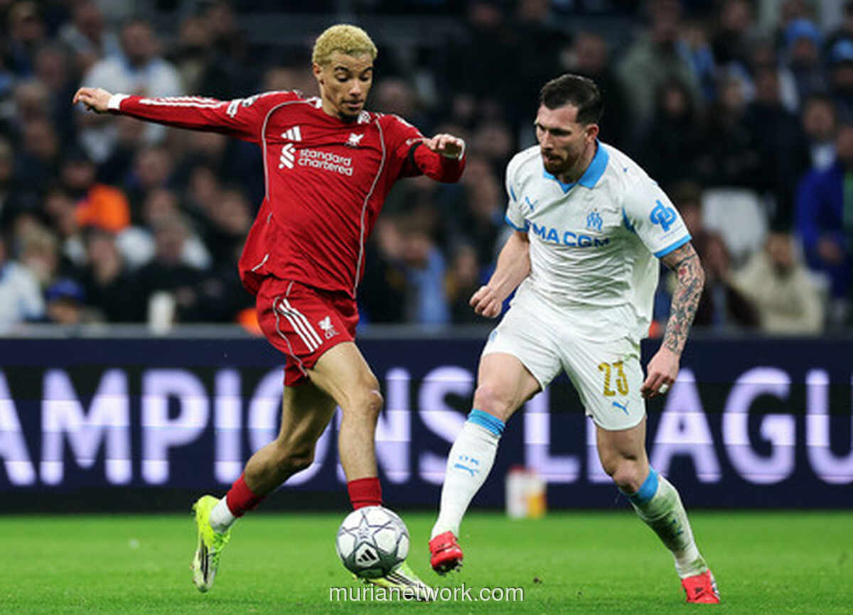 Liverpool Hancurkan Marseille di Kandang Sendiri dengan Tiga Gol Tanpa Balas