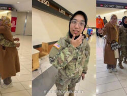 Hijab dan Seragam Loreng: Kisah Kezia Syifa, Prajurit AS dari Indonesia