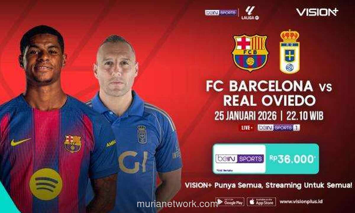 Barcelona Siap Hantam Oviedo di Camp Nou, Siaran Langsung Malam Ini