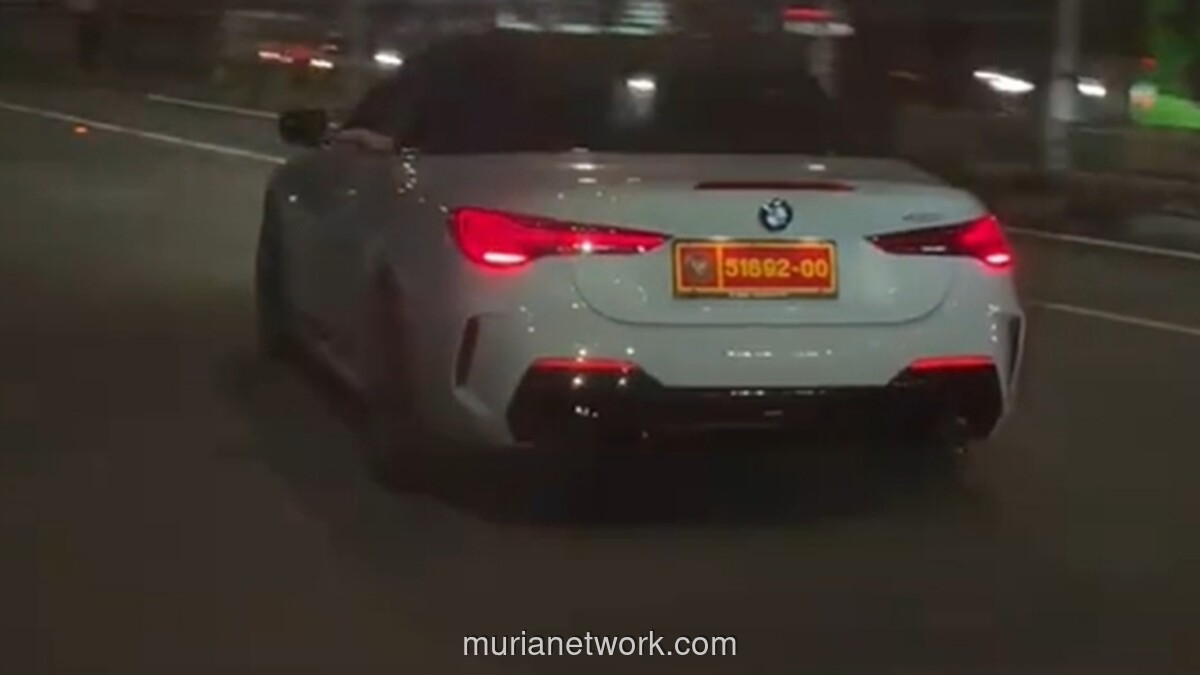 BMW Berpelat Dinas Palsu Viral, Kemhan Tegaskan Kendaraan Itu Tak Sah