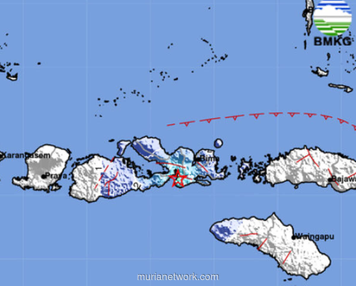 Gempa 4,6 Magnitudo Guncang Bima Tengah Malam, Getaran Terasa hingga Sumbawa