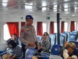 Polres Siak Siaga di Pelabuhan, Jamin Keamanan Pemudik Arus Balik