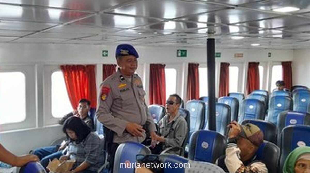 Polres Siak Siaga di Pelabuhan, Jamin Keamanan Pemudik Arus Balik