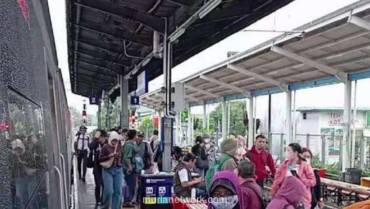Pohon Tumbang Lumpuhkan Layanan KRL Jalur Tanjung Priok