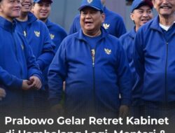 Prabowo Gelar Retret Kabinet di Hambalang, Warganet Sindir Habis-habisan