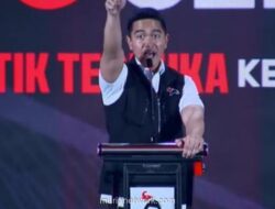 Kaesang Menangis di Rakernas PSI, Sumpahkan Peras Darah untuk Menangkan Pemilu 2029