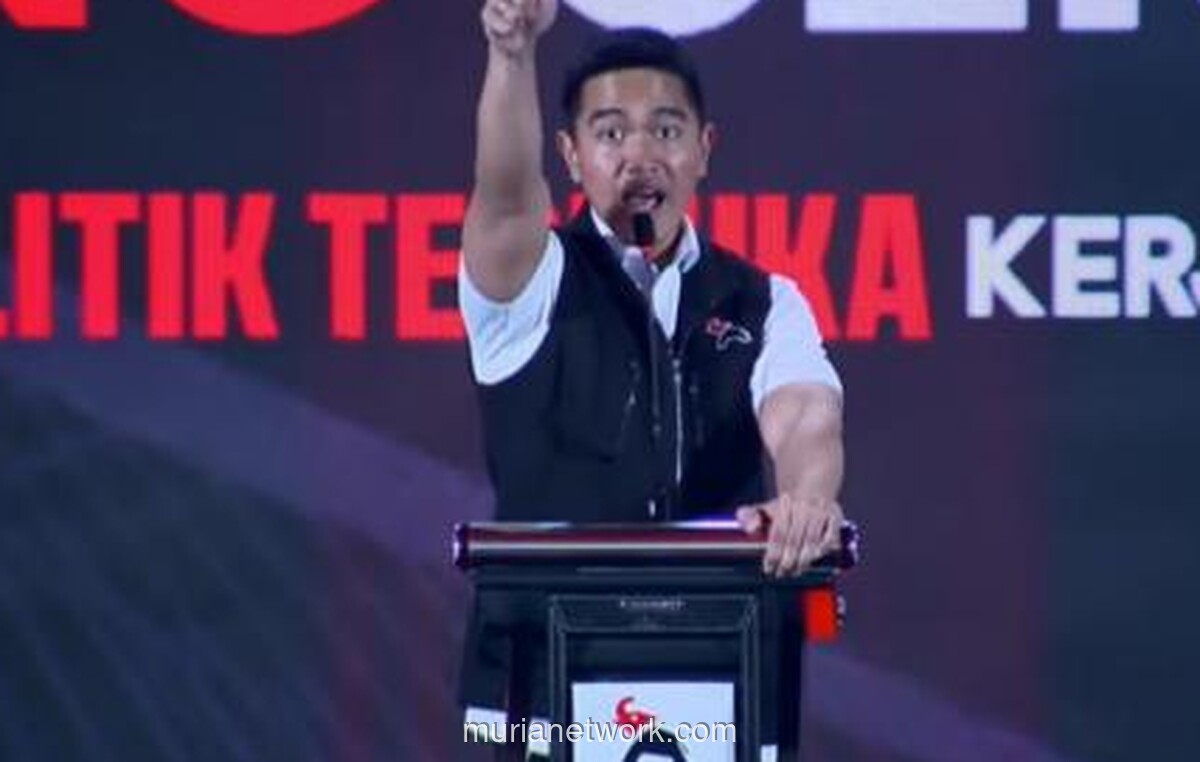 Kaesang Menangis di Rakernas PSI, Sumpahkan Peras Darah untuk Menangkan Pemilu 2029