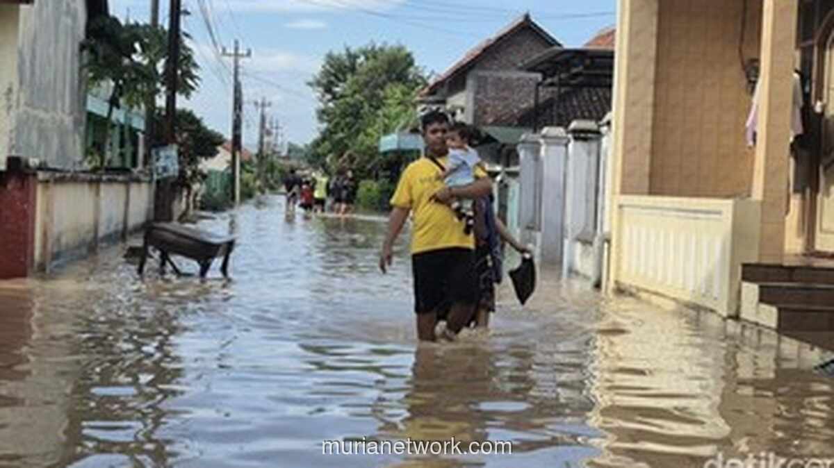 Pintu Air Sungai Waridin Jebol, 20 Desa di Kendal Terendam Banjir