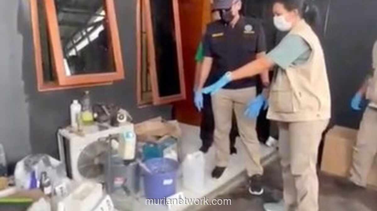 BNN Gerebek Lab Sintetis Tangerang, Koki Narkoba Diamankan