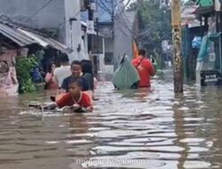 Hujan Deras Rendam 140 RT dan 16 Ruas Jalan di Ibu Kota