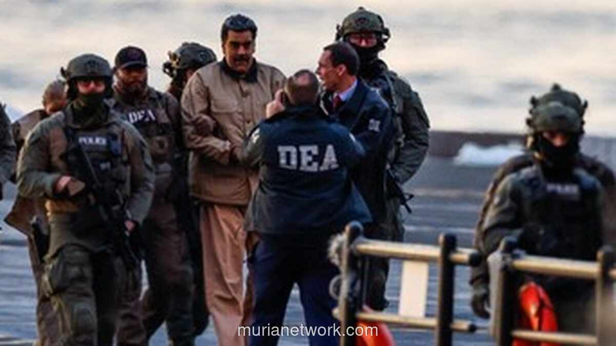 Dari Istana ke Ruang Sidang: Maduro Tiba di New York untuk Hadapi Dakwaan Narkoba