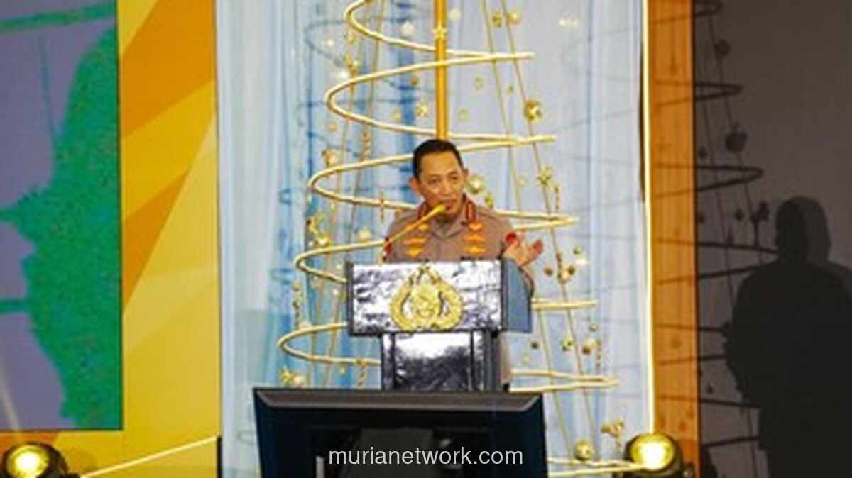 Kapolri Ajak Jajaran Jadikan Nilai Natal sebagai Motivasi Pengabdian