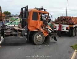 Nyaris Tewas, Pasangan Suami Istri Lompat dari Motor Hindari Truk Ngamuk di Flyover Ciputat