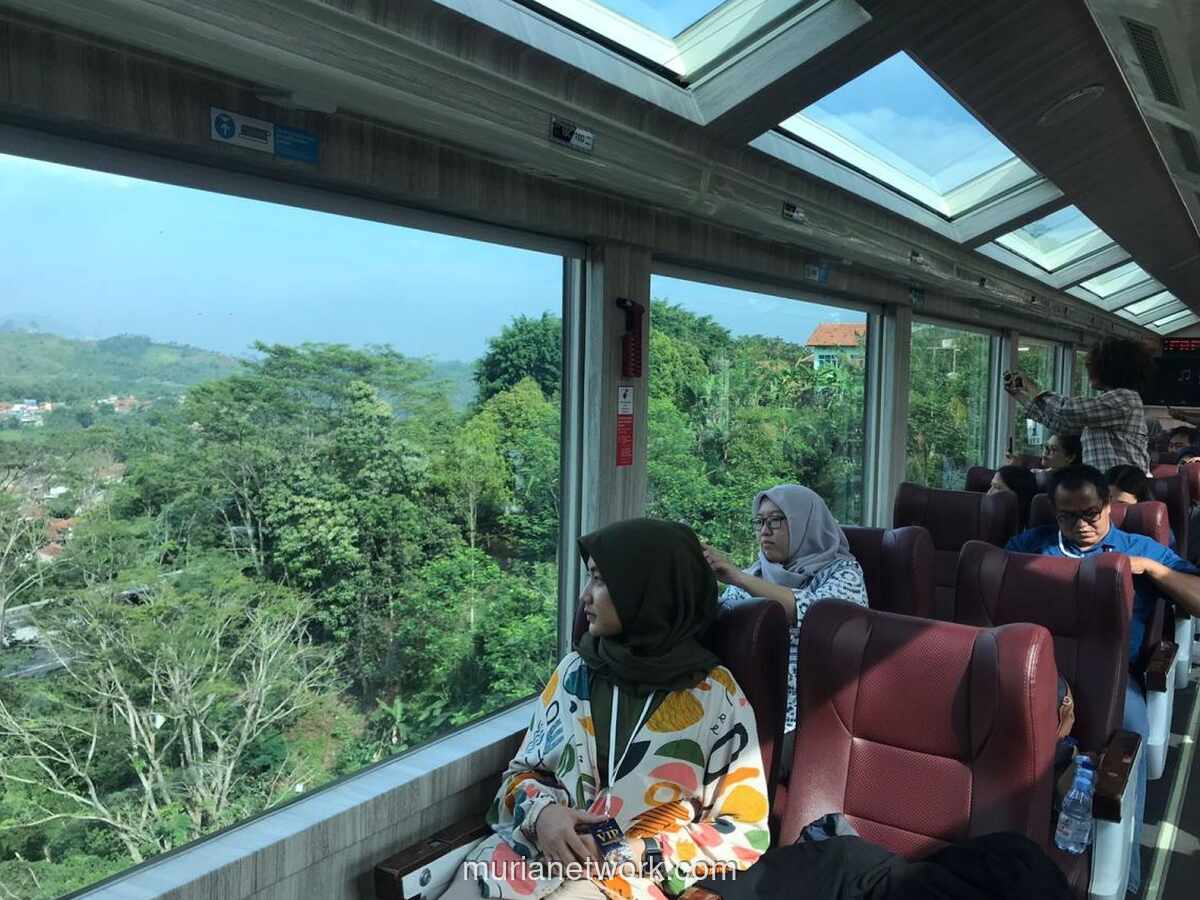 Kereta Panoramic KAI Cetak Rekor, Minat Wisata Kereta Api Melonjak 38,6%