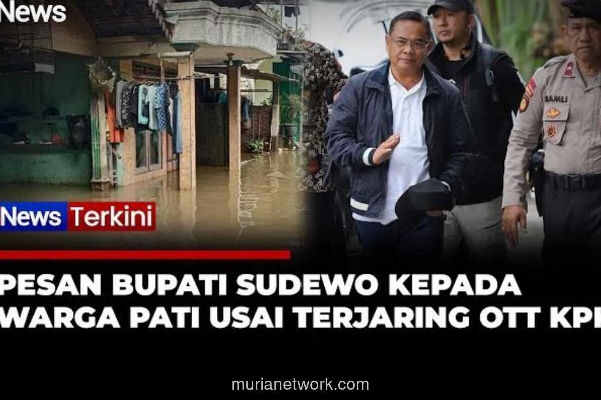Bupati Pati Ditangkap KPK, Sempat Minta Warga Fokus Tangani Banjir