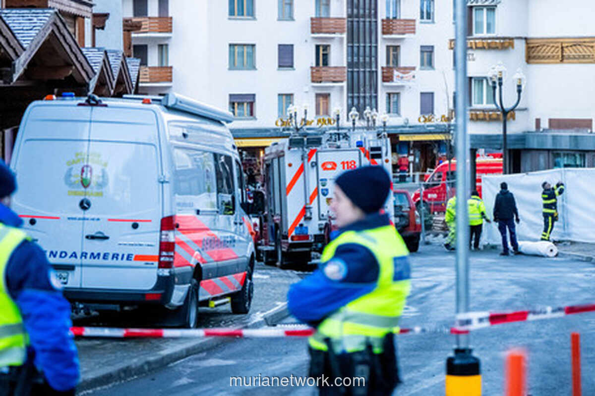 Ledakan Maut Guncang Bar Mewah di Swiss, Korban Jiwa Berjatuhan