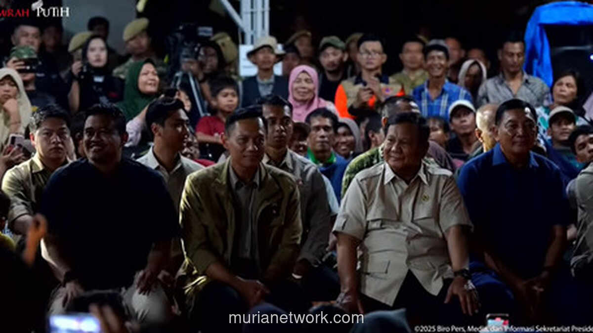Prabowo Sambangi Korban Bencana, Huntara Batang Toru Ditargetkan Rampung Sebelum Lebaran