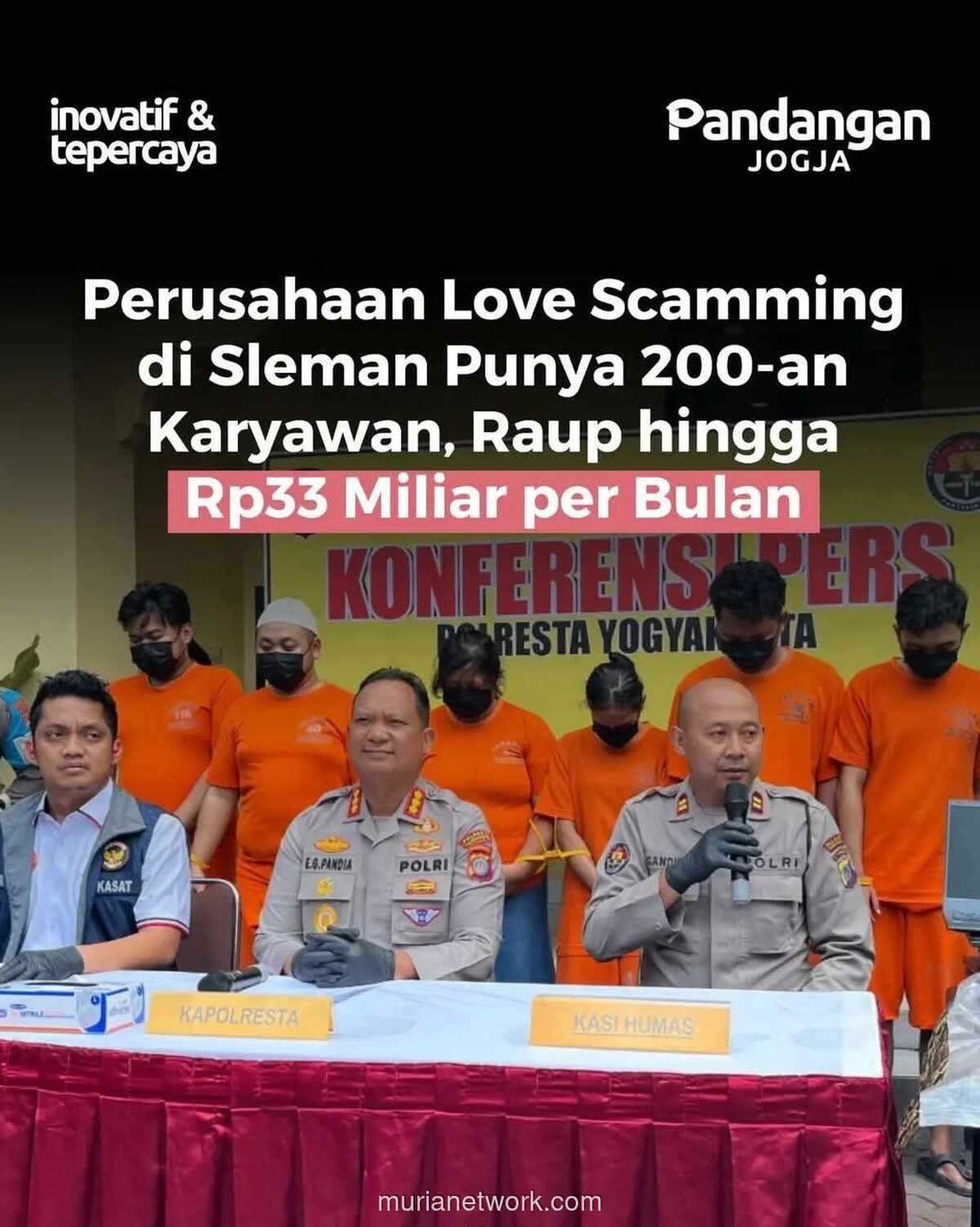 Rayuan Murahan, Uang Miliaran: Kisah Pilu di Balik Gerebekan Love Scammer