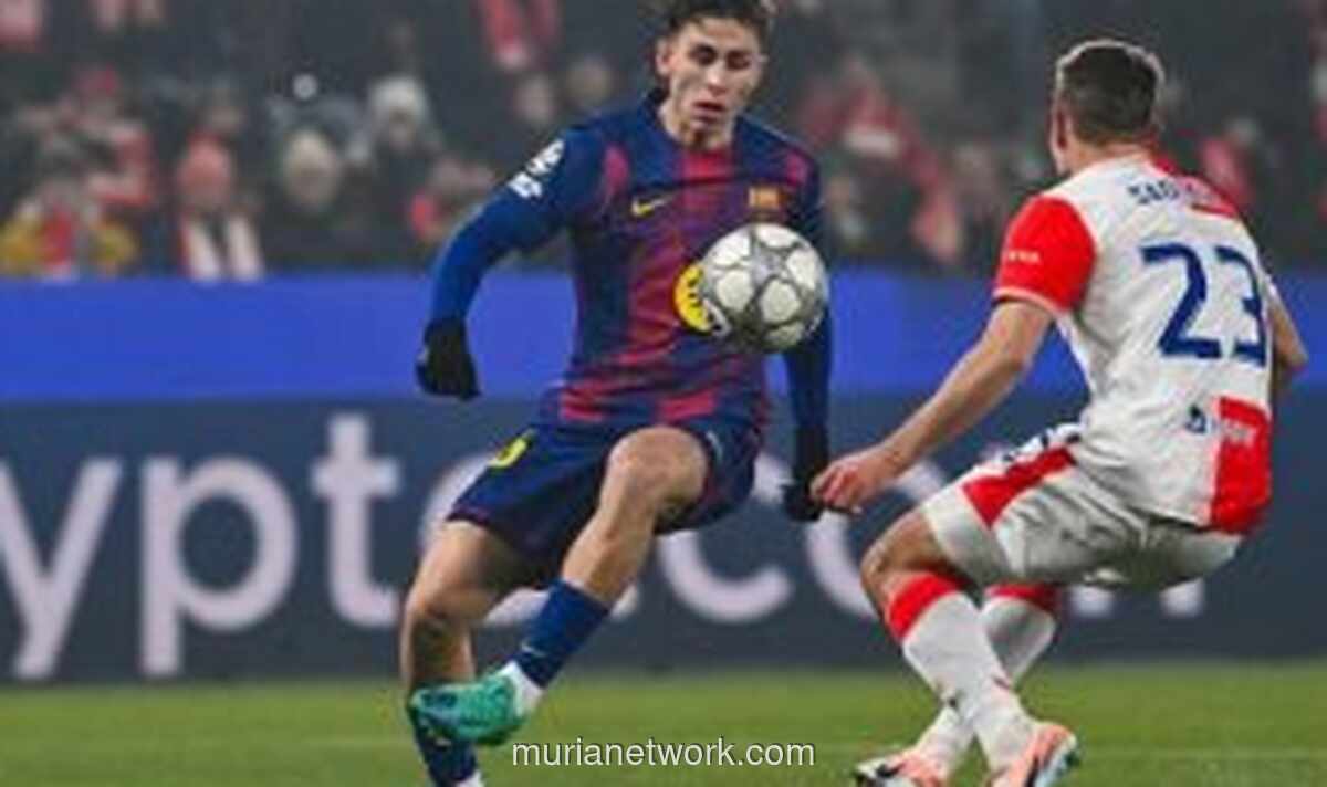 Barcelona Pastikan Tiket Play-off Usai Menangi Drama di Praha