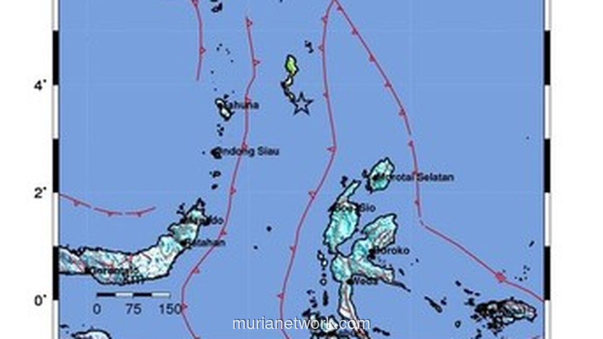 Gempa 6,4 SR Guncang Melonguane, Getaran Terasa hingga Ternate