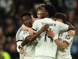 Real Madrid Hajar Monaco 6-1, Mbappe Cetak Dua Gol di Bernabeu