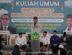 Ustaz Abdul Somad Tekankan Adab dan Kompetensi di Kuliah Umum UIKA Bogor