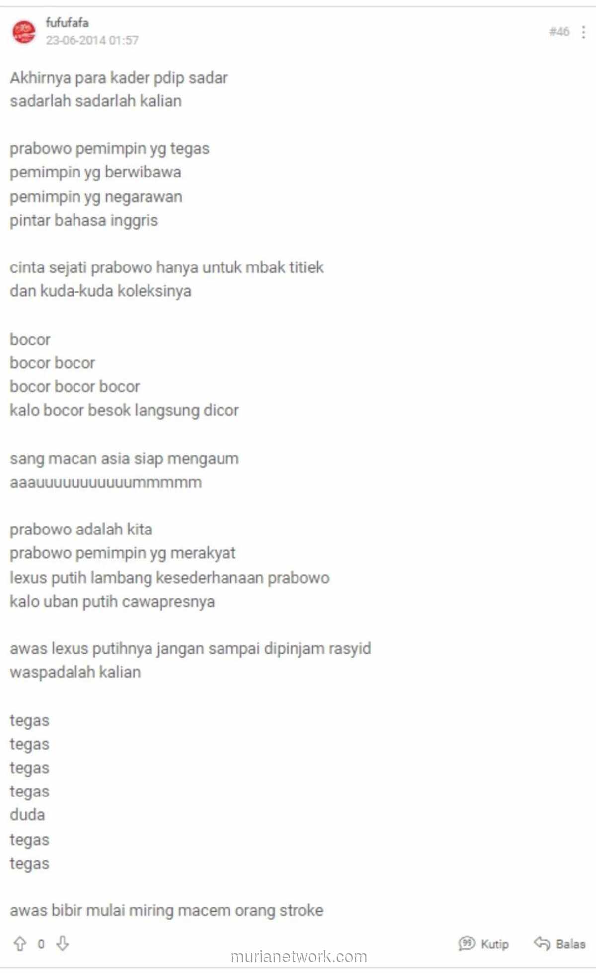 Analisis Dokter Tifa: Obsesi dan Paranoia di Balik Cuitan Fufufafa