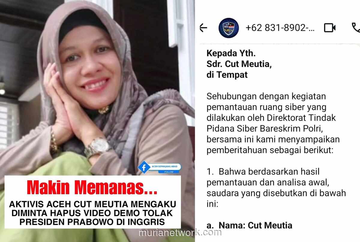Aktivis Aceh Diteror Pesan Siber Usai Sebar Video Demo Tolak Prabowo