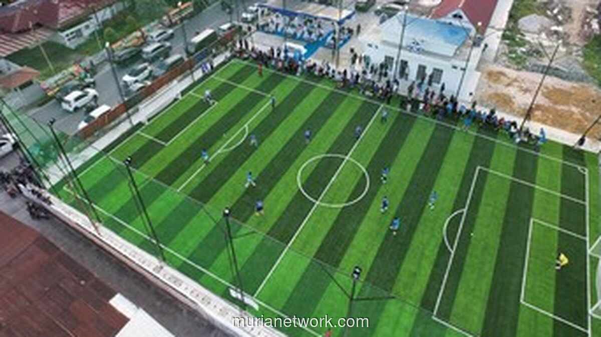 Pekanbaru Luncurkan Lapangan Soccer Gratis Berstandar Internasional