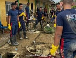 119 Taruna Kemenimipas Turun Langsung Bantu Korban Banjir Aceh Timur