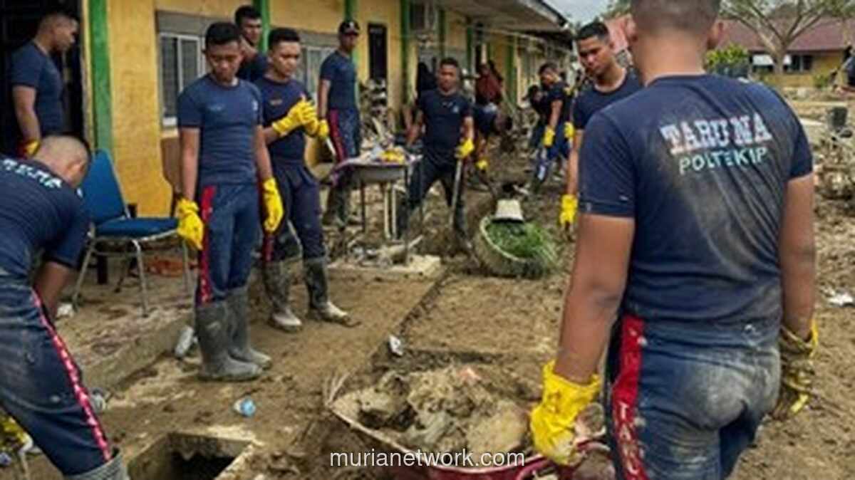 119 Taruna Kemenimipas Turun Langsung Bantu Korban Banjir Aceh Timur
