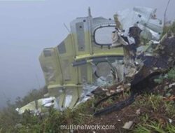 Serpihan Pesawat ATR Ditemukan di Lereng Terjal Gunung Bulusaraung